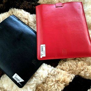 ORDNING & REDA LOT FOR 2 Leather IPad TABLET eBOOK